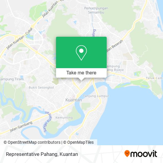 Representative Pahang map