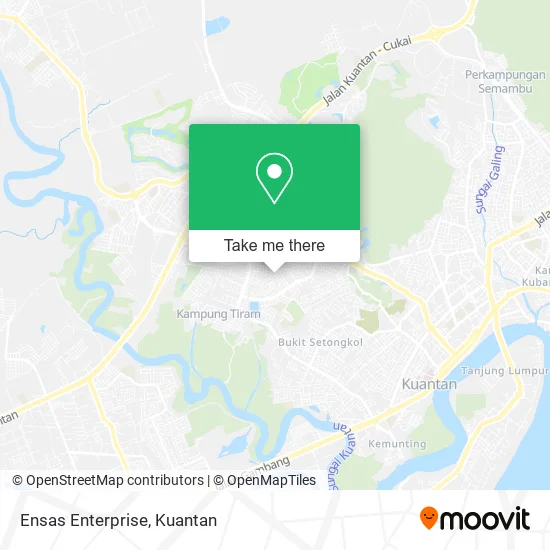 Ensas Enterprise map