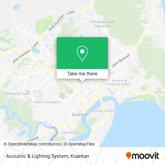 Acoustic & Lighting System map