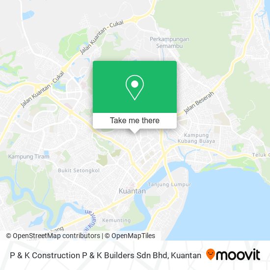 P & K Construction P & K Builders Sdn Bhd map