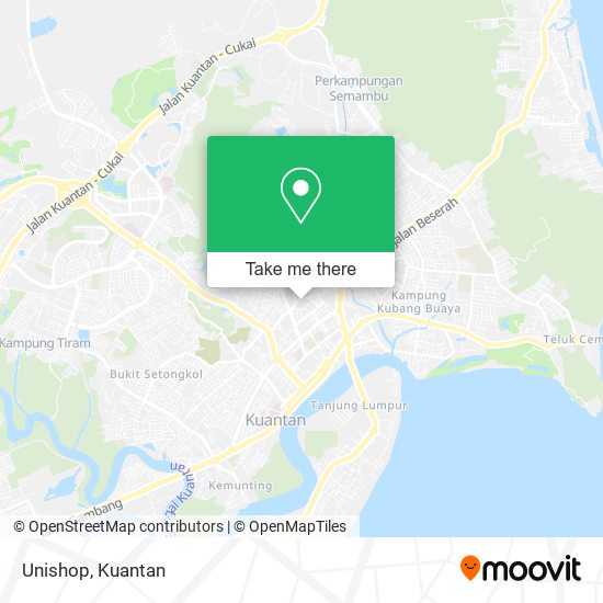 Unishop map