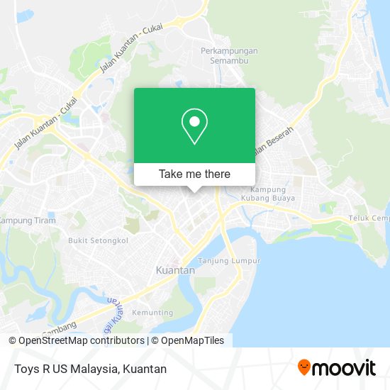 Toys R US Malaysia map