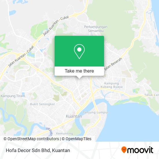 Hofa Decor Sdn Bhd map