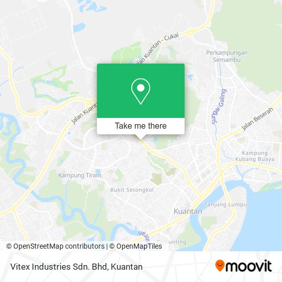 Vitex Industries Sdn. Bhd map