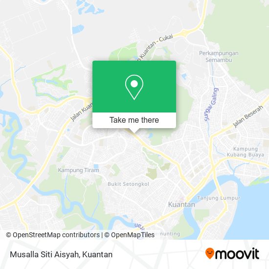 Peta Musalla Siti Aisyah