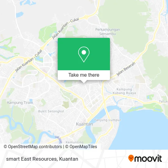 smart East Resources map