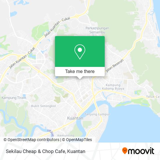 Sekilau Cheap & Chop Cafe map