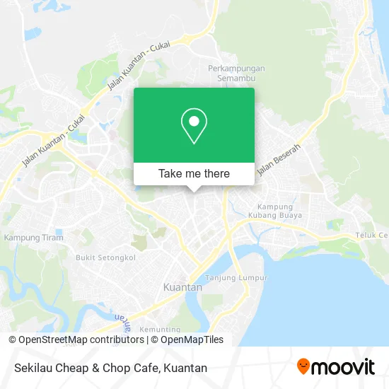 Sekilau Cheap & Chop Cafe map