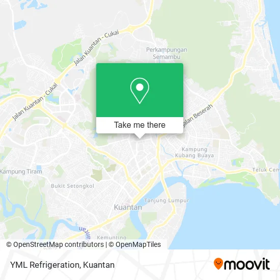 YML Refrigeration map