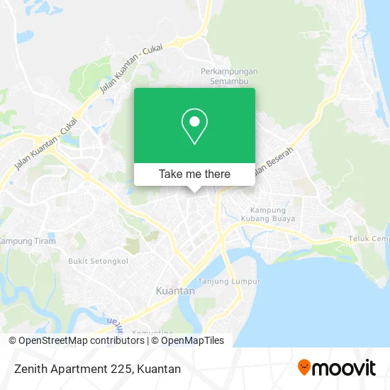 Zenith Apartment 225 map