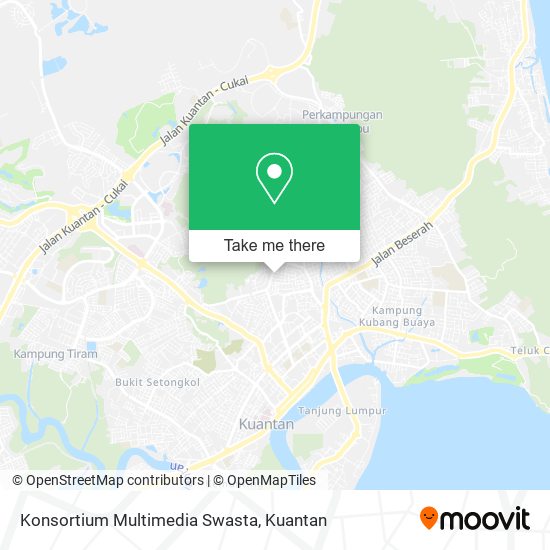 Konsortium Multimedia Swasta map