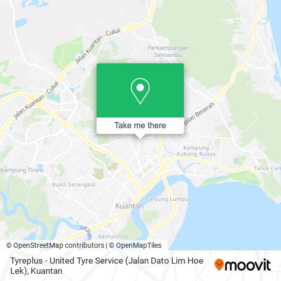 Tyreplus - United Tyre Service (Jalan Dato Lim Hoe Lek) map