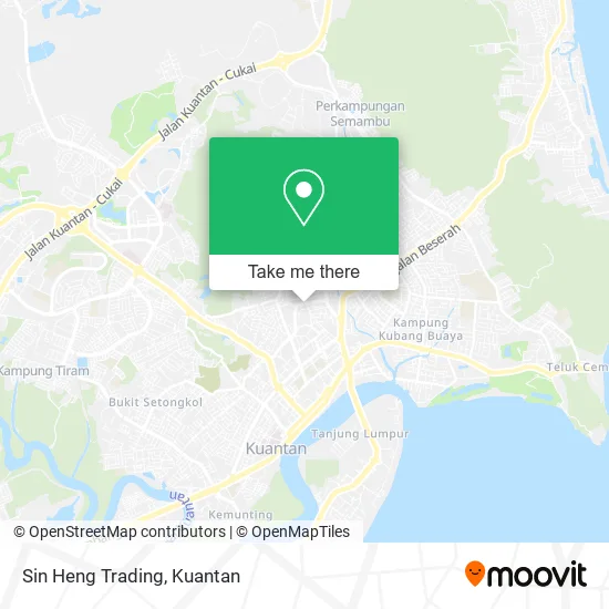 Peta Sin Heng Trading