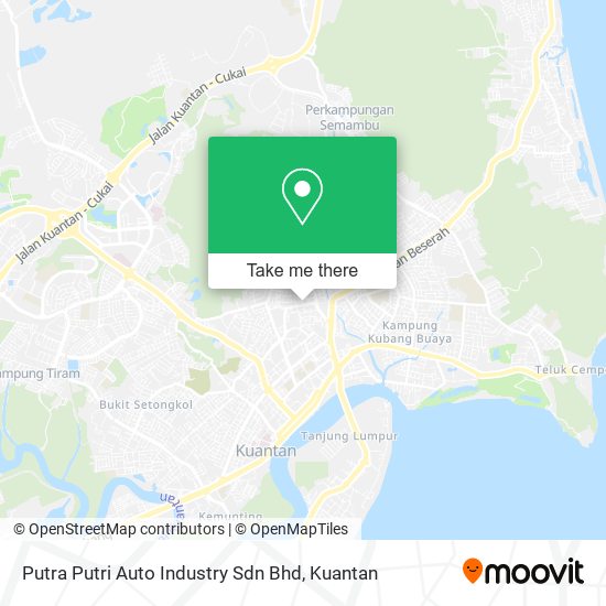 Putra Putri Auto Industry Sdn Bhd map