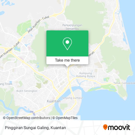 Pinggiran Sungai Galing map