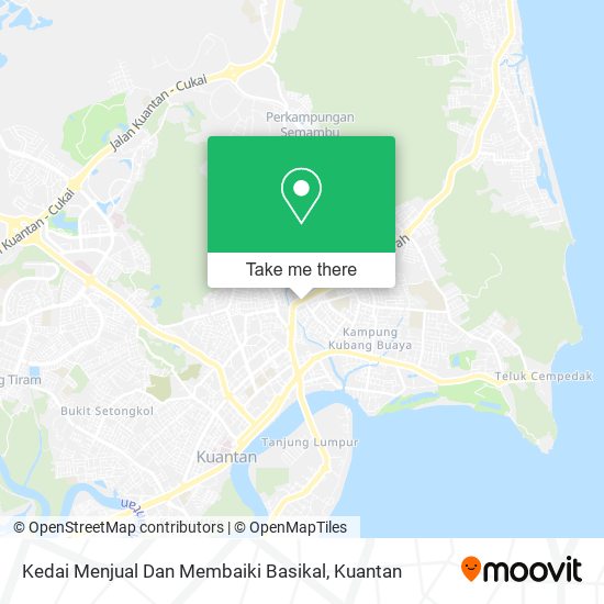 Peta Kedai Menjual Dan Membaiki Basikal
