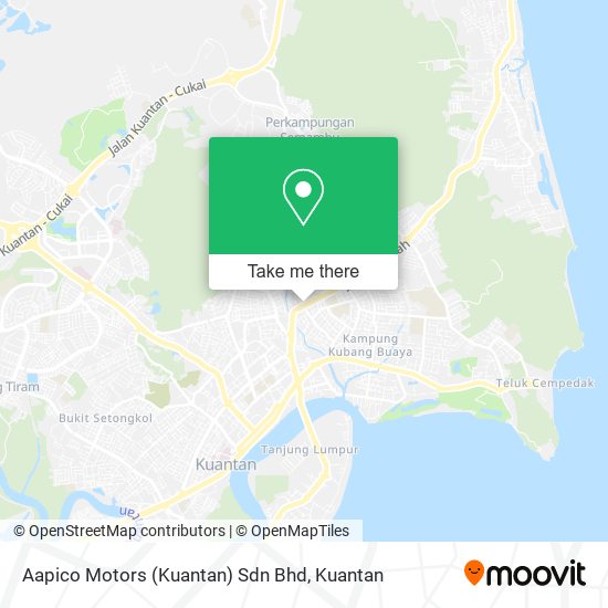 Aapico Motors (Kuantan) Sdn Bhd map