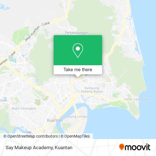 Say Makeup Academy map