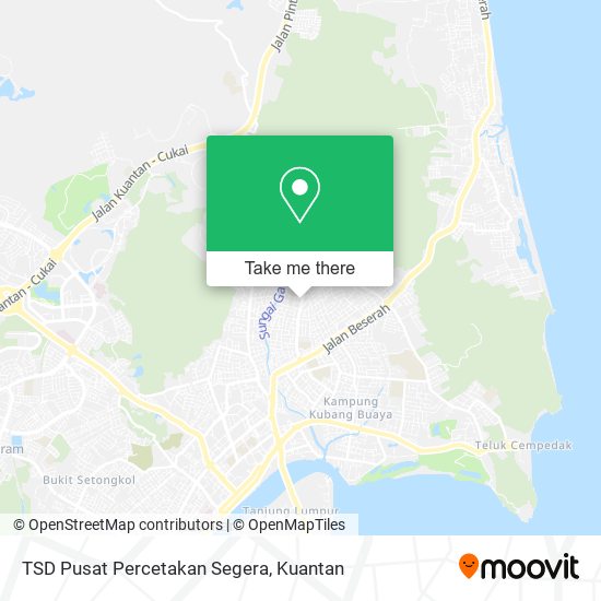 TSD Pusat Percetakan Segera map