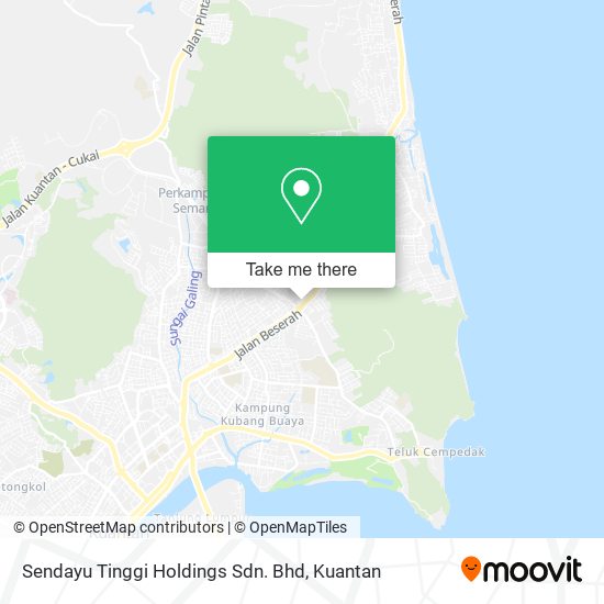 Sendayu Tinggi Holdings Sdn. Bhd map