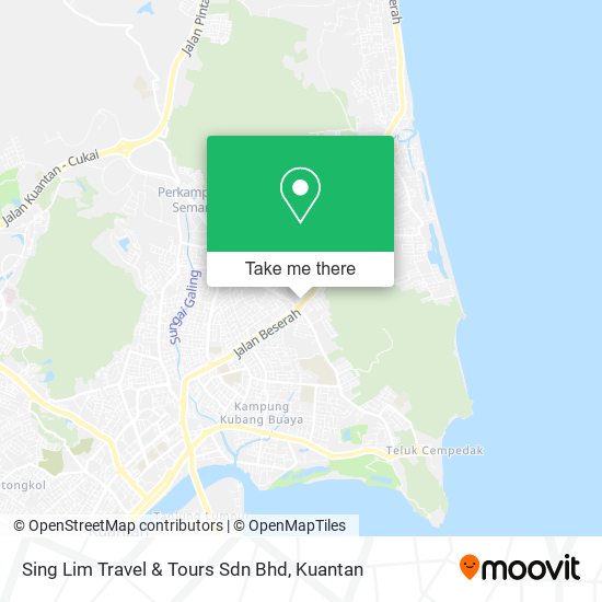 Sing Lim Travel & Tours Sdn Bhd map