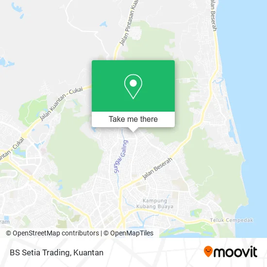 BS Setia Trading map
