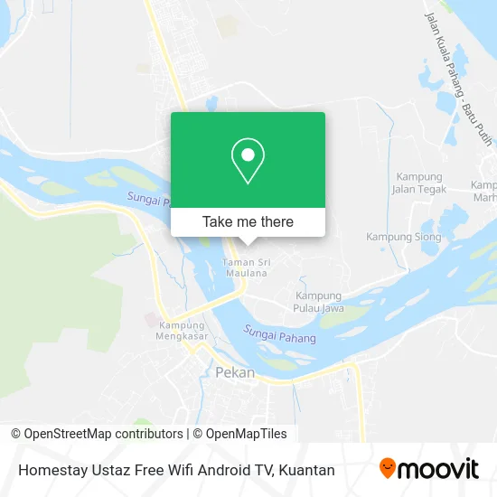 Homestay Ustaz Free Wifi Android TV map