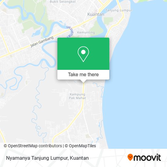 Nyamanya Tanjung Lumpur map
