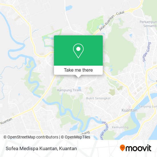 Peta Sofea Medispa Kuantan