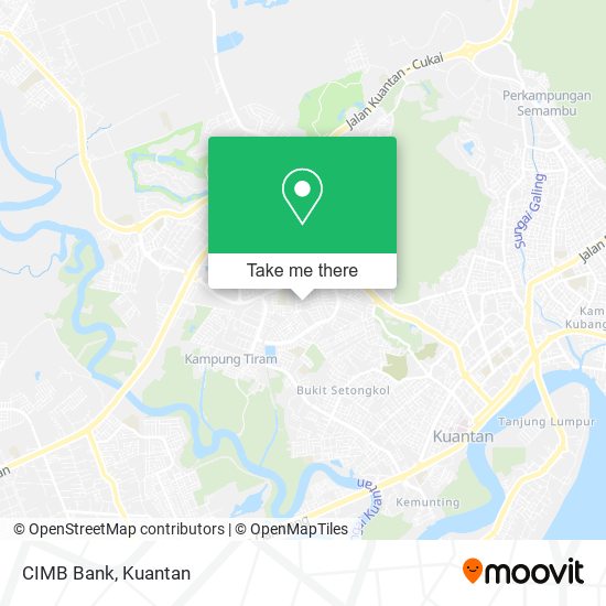 CIMB Bank map