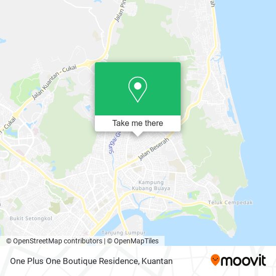 One Plus One Boutique Residence map