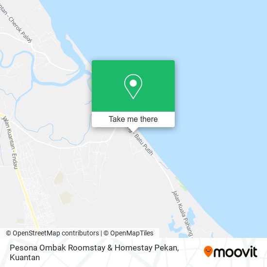 Pesona Ombak Roomstay & Homestay Pekan map
