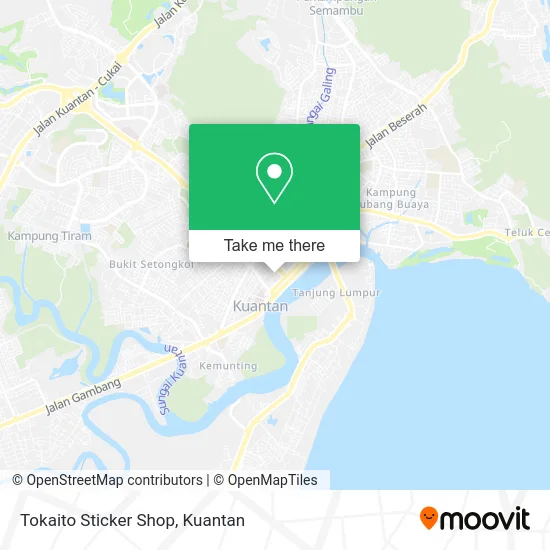 Tokaito Sticker Shop map