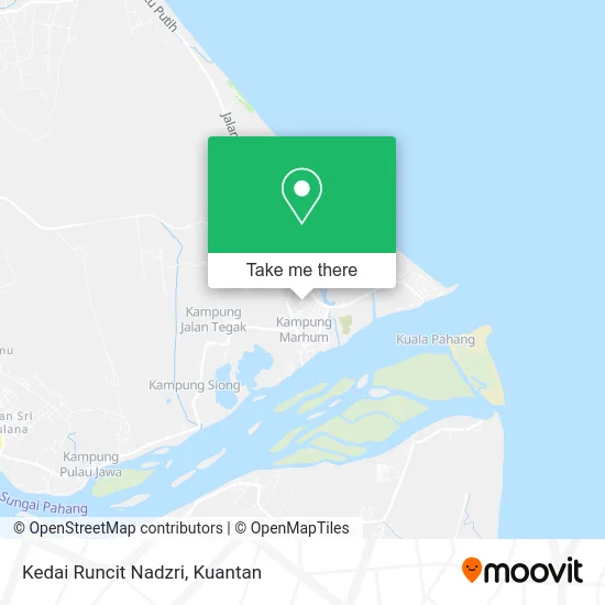 Peta Kedai Runcit Nadzri