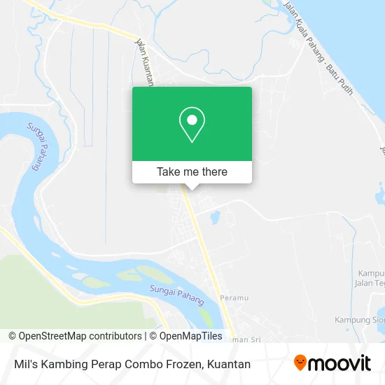 Peta Mil's Kambing Perap Combo Frozen
