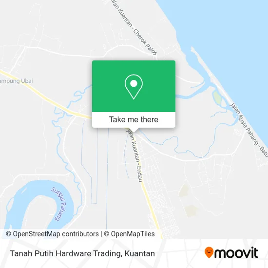 Tanah Putih Hardware Trading map