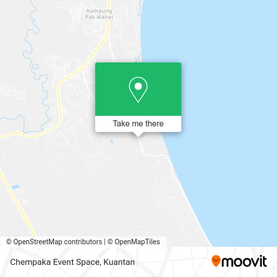 Chempaka Event Space map