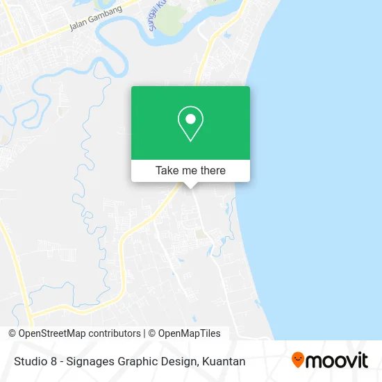 Studio 8 - Signages Graphic Design map