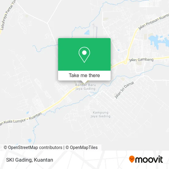 SKI Gading map