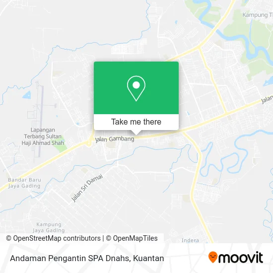 Andaman Pengantin SPA Dnahs map