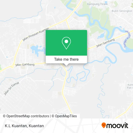 K.L Kuantan map