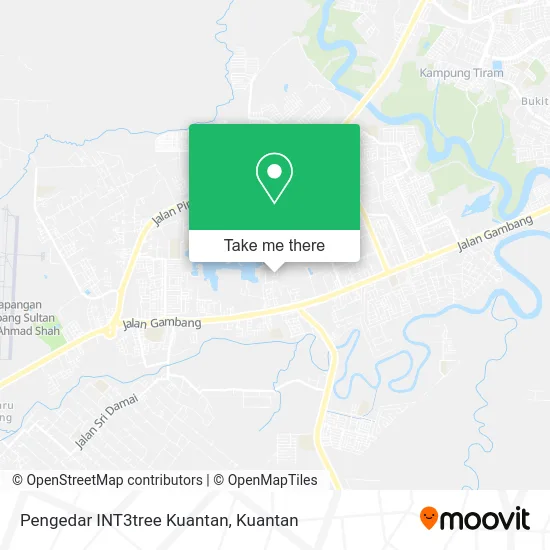 Pengedar INT3tree Kuantan map