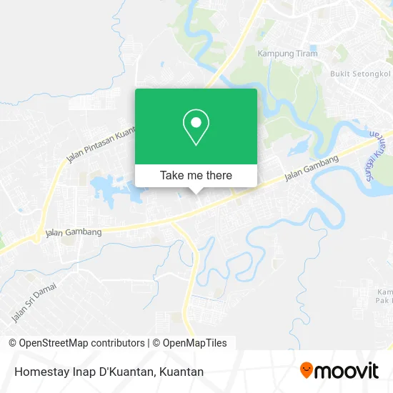 Homestay Inap D'Kuantan map
