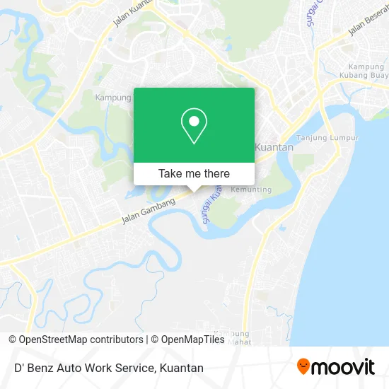 D' Benz Auto Work Service map