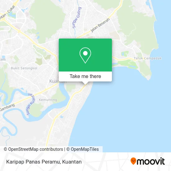 Karipap Panas Peramu map