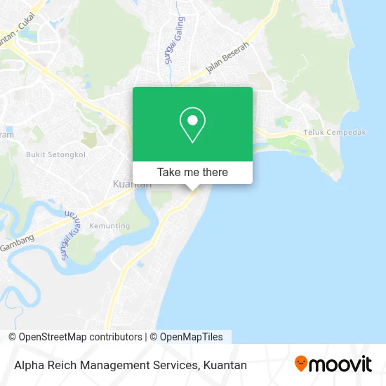 Alpha Reich Management Services map