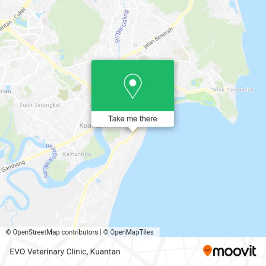 EVO Veterinary Clinic map