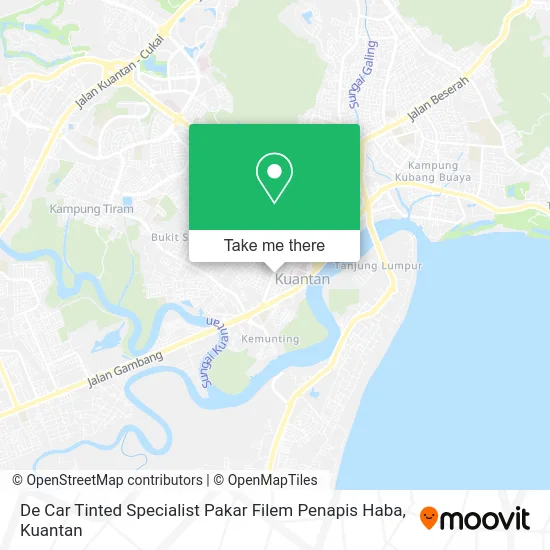 De Car Tinted Specialist Pakar Filem Penapis Haba map