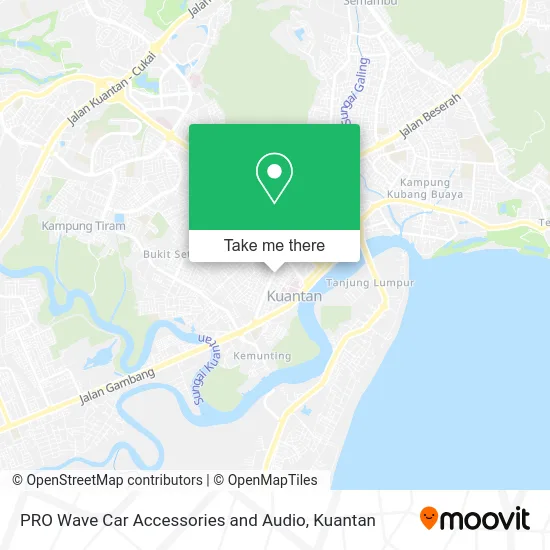 PRO Wave Car Accessories and Audio map