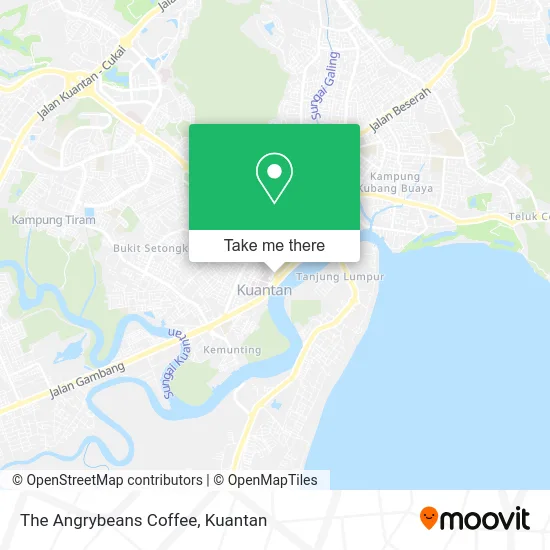 The Angrybeans Coffee map